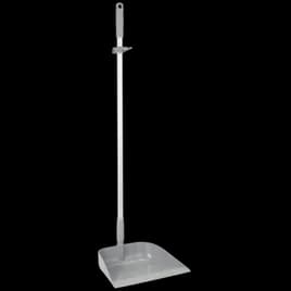 Vikan® Dust Pan 13X7.9X3.5 IN Gray PP Anodized Aluminum Upright 1/Each