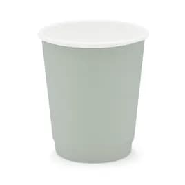 Victoria Bay 80 Series Hot Cup 8 OZ Double Wall Poly-Coated Paper White 25 Count/Pack 20 Packs/Case 500 Count/Case