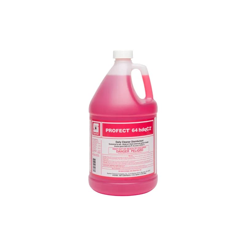 Profect® hdqC2® 64 Refreshing Herbal One-Step Disinfectant Cleaner 1 GAL Liquid Hospital Grade 1/Case