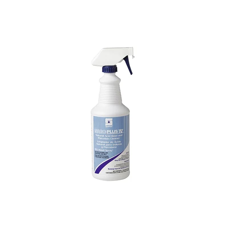 NABC Plus IV® Floral Toilet Bowl Cleaner 1 QT RTU 12 Count/Case