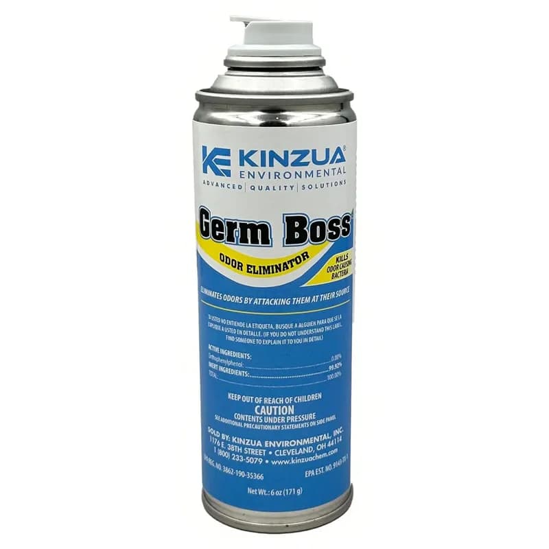 Germ Boss Odor Eliminator Fresh Scent Aerosol 6 OZ Fogger 3/Case