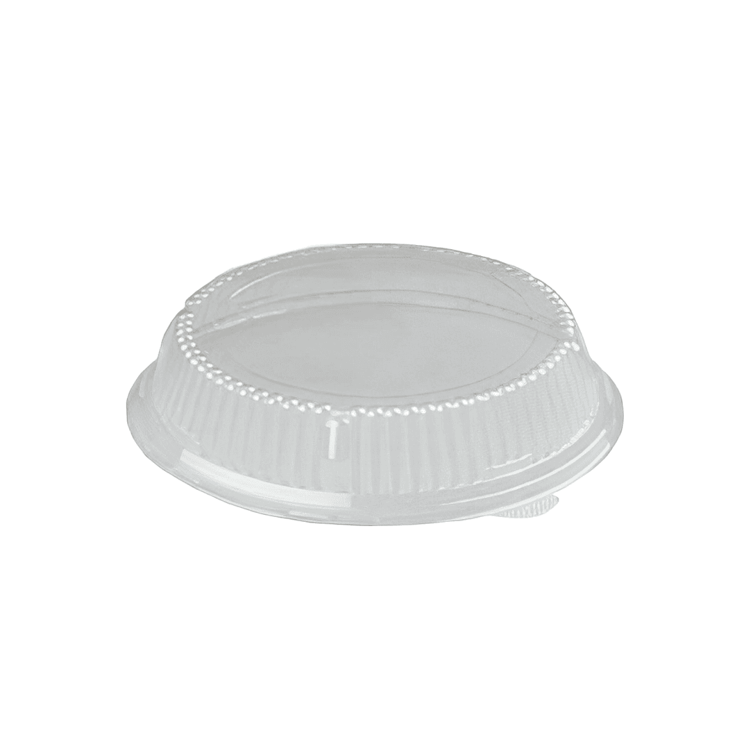 Lid 8.889 IN PET Clear For Plate Unhinged 200/Case
