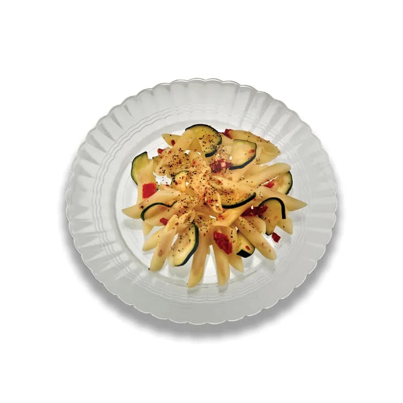 Plate 9 IN Plastic White 180/Case