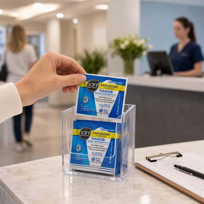 Sani Professional® Sani Hands Hand Sanitizer Wipe 3000 Sheets/Case