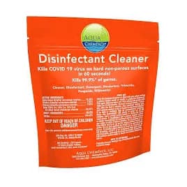 Aqua ChemPacs Disinfectant Cleaner Packet 20 Count/Pack 12 Packs/Case 240 Count/Case