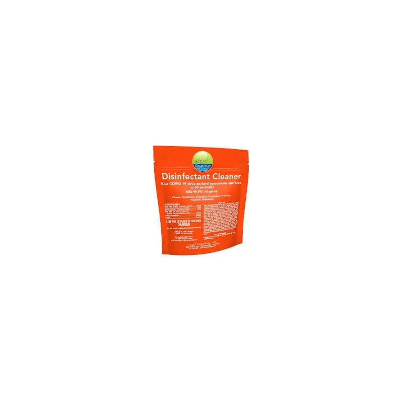 Aqua ChemPacs Disinfectant Cleaner Packet 20 Count/Pack 12 Packs/Case 240 Count/Case
