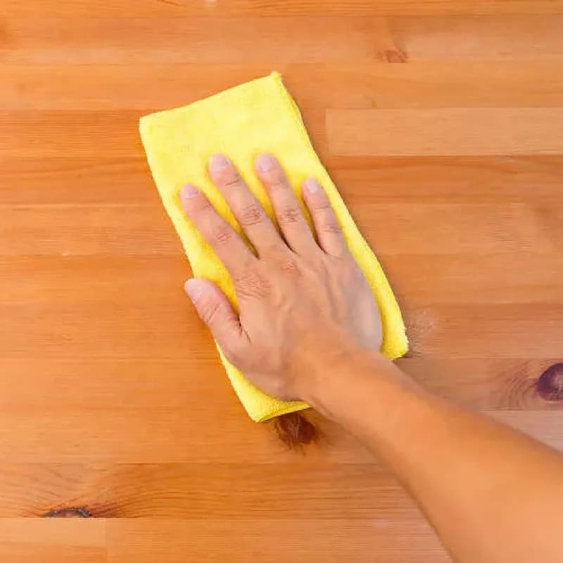 HOSPECO® Cleaning Cloth 16X16 IN 300GM Polyester Polyamide Yellow 12/Pack