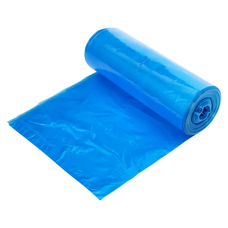 Victoria Bay Can Liner 33X39 IN 33 GAL Blue 1.0MIL 25 Count/Roll 4 Rolls/Case