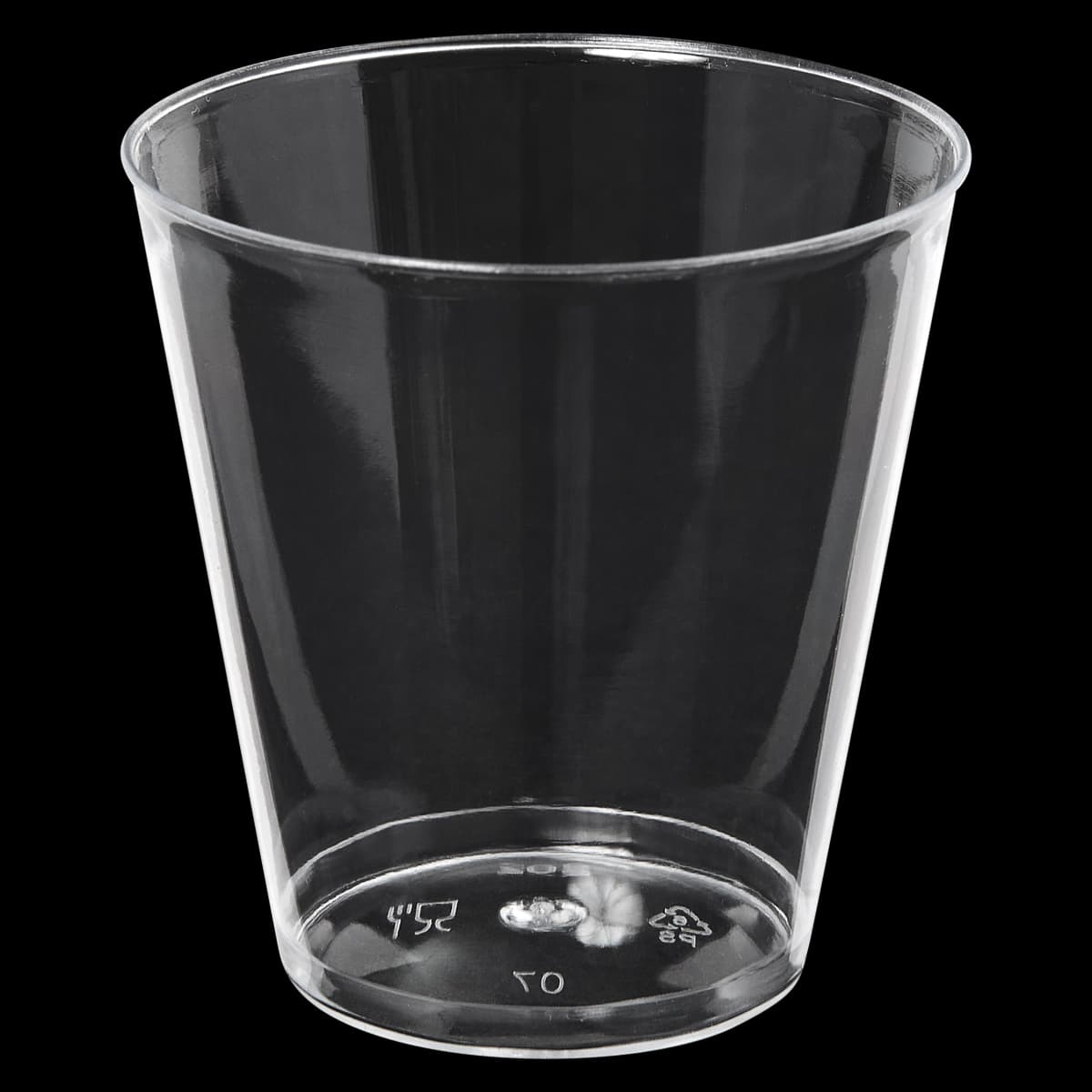 Victoria Bay Cup Shot Glass 2 OZ PS Clear 50 Count/Pack 50 Packs/Case 2500 Count/Case