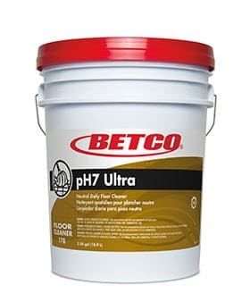 pH7 Ultra Lemon Floor Cleaner 5 GAL Daily Neutral Concentrate Liquid 1/Pail