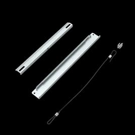 AeraMax® Pro AM3 Stand-to-Wall Kit Silver 13.50X1.50X0.63 IN 10/Pack