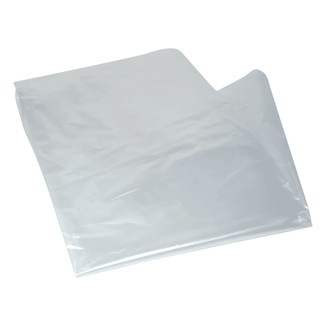 Can Liner 65X65 IN Clear Plastic 50/Case