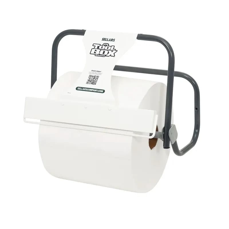 Waterweave T600 Wipe 13.38X13.38X12.38 IN Medium Duty Hydroentangled White Jumbo Roll 1100 Sheets/Roll