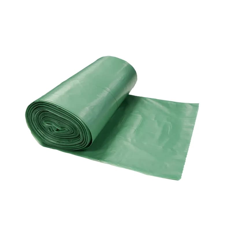 Victoria Bay Can Liner 40X48 IN 45 GAL Green 22MIC 25 Count/Roll 6 Rolls/Case