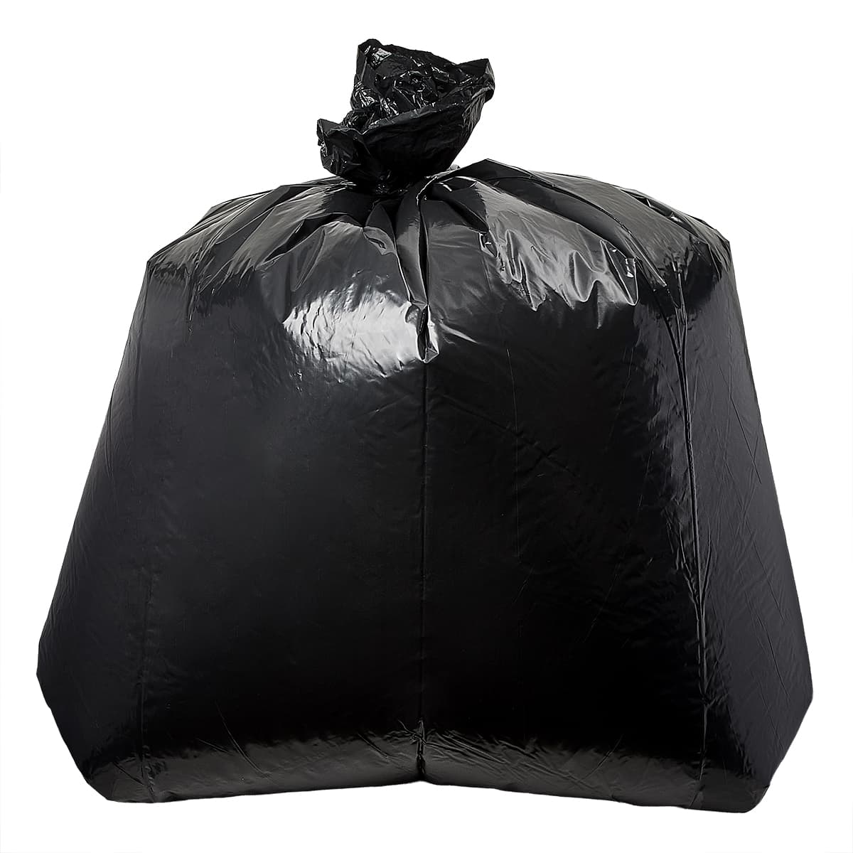 Victoria Bay Can Liner 50X58 IN 60 GAL Black 3.0MIL 10 Count/Roll 5 Rolls/Case