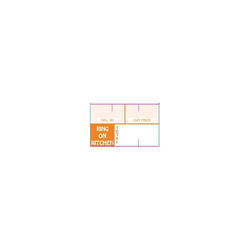 Monarch 1155 Ring On Kitchen Label 8000/Pack