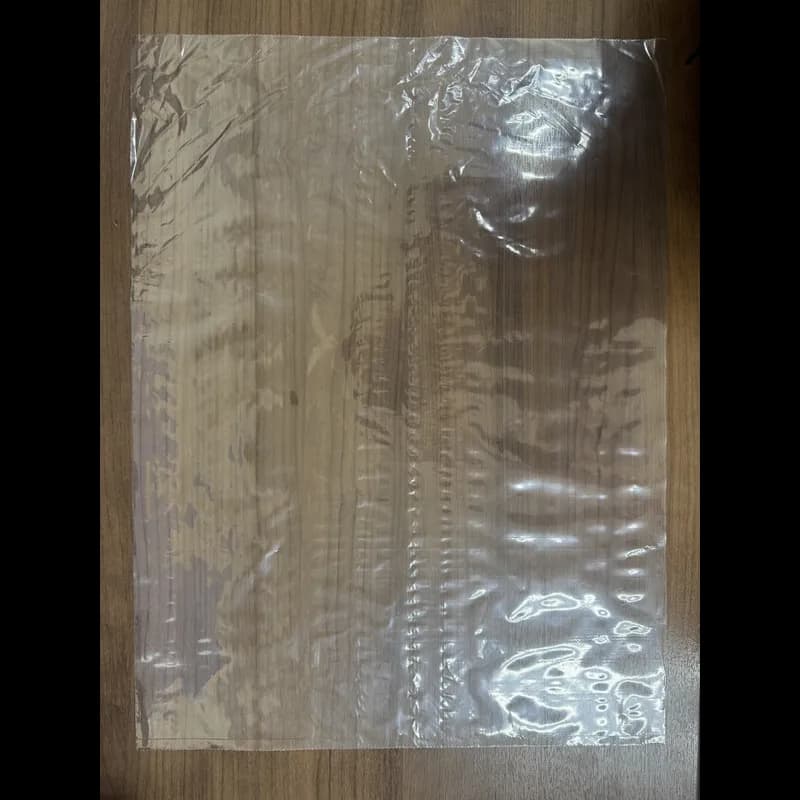 Victoria Bay Poly Bag Roll 18.70X5.31X5.31 IN Clear LDPE 1.25MIL Extra Extra Heavy 250 Count/Case
