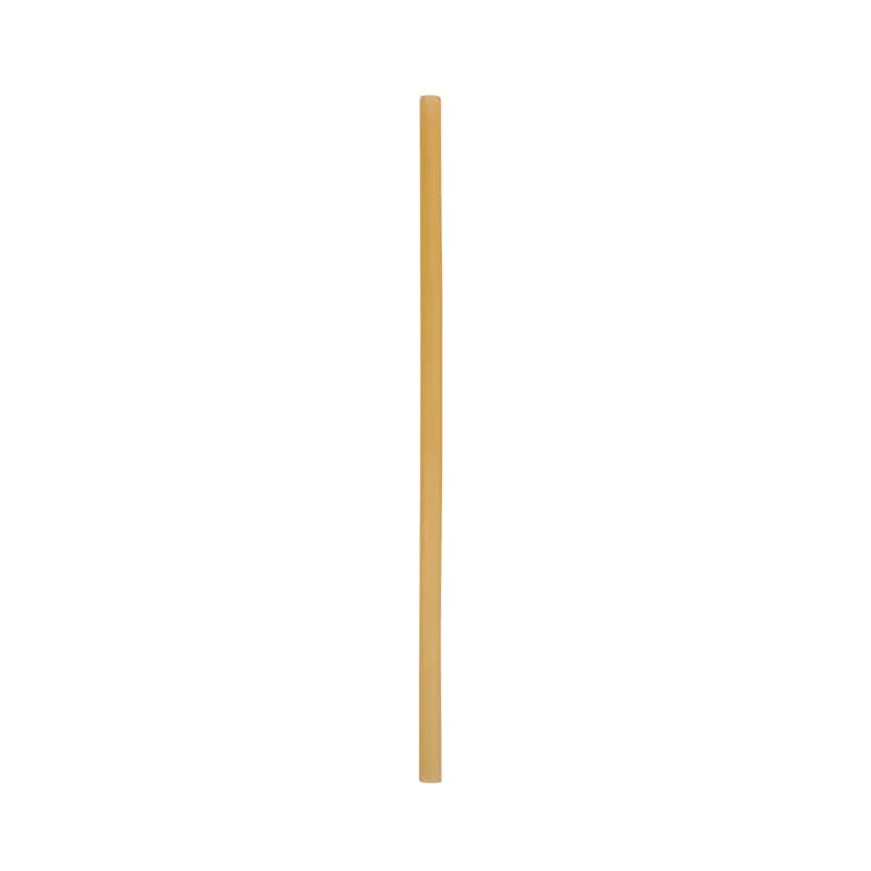 CompostZero™ Jumbo Straw 7.75 IN Natural Unwrapped 500 Count/Pack 4 Packs/Case 2000 Count/Case
