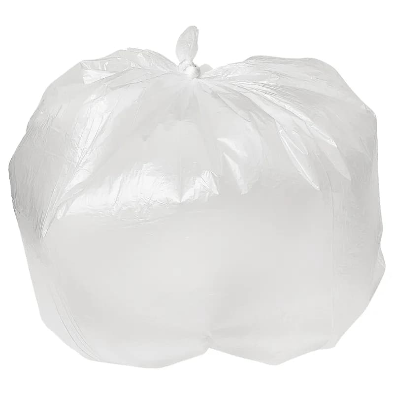 Can Liner 40X46 IN Clear Plastic 1.3MIL Coreless 100/Case
