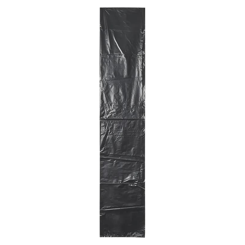 Victoria Bay Can Liner 41.5X54 IN 50-60 GAL Black 1.25MIL Flat Pack 100/Case
