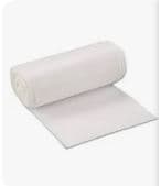 Victoria Bay Can Liner 50X52 IN 60 GAL White 2.0MIL 10 Count/Roll 5 Rolls/Case