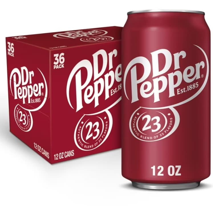 Dr Pepper® Soda 12 FLOZ 36/Case