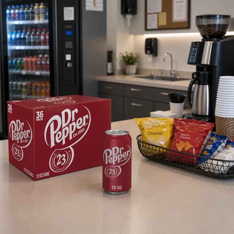 Dr Pepper® Soda 12 FLOZ 36/Case