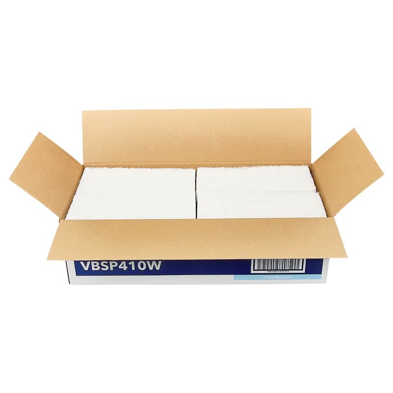 Victoria Bay Utility Pad 4.5X10 IN White 20/Case
