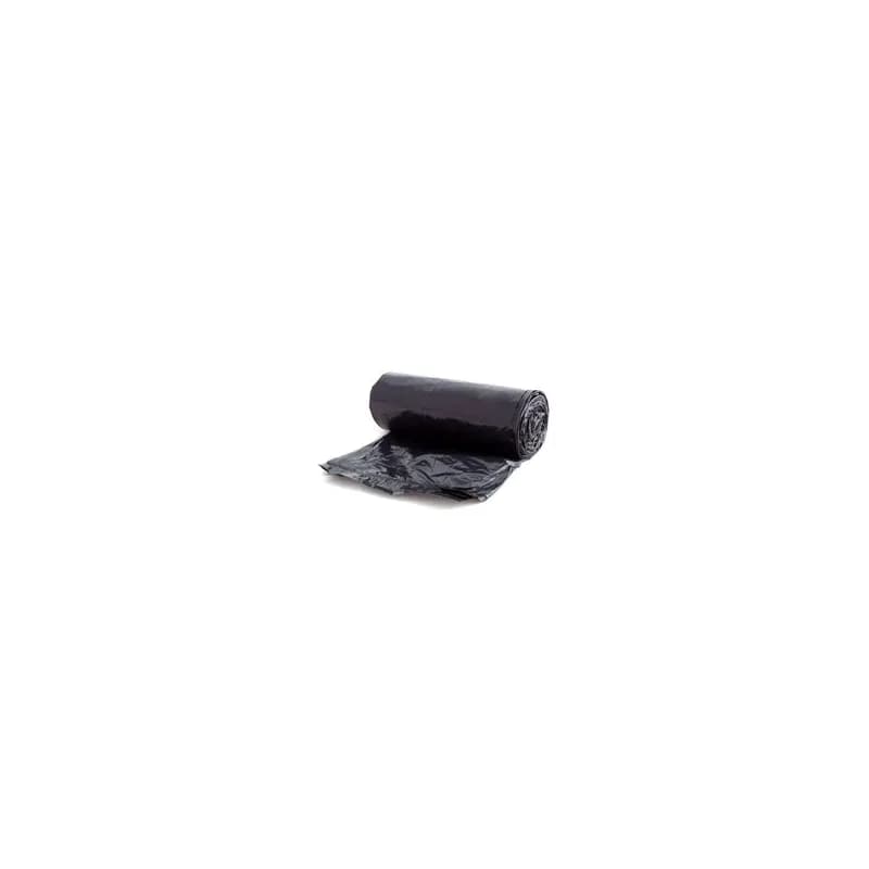Victoria Bay Can Liner 40X48 IN 45 GAL Black Plastic 22MIC 25 Count/Roll 6 Rolls/Case