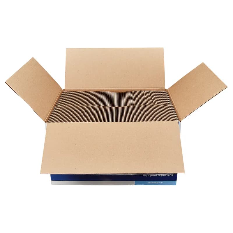 Victoria Bay Cake Box 8X8X2.5 IN Kraft With Window 200/Case