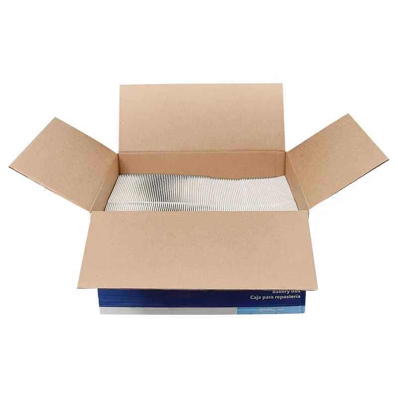 Victoria Bay Cake Box 8X5.75X2.5 IN White With Window 200/Case