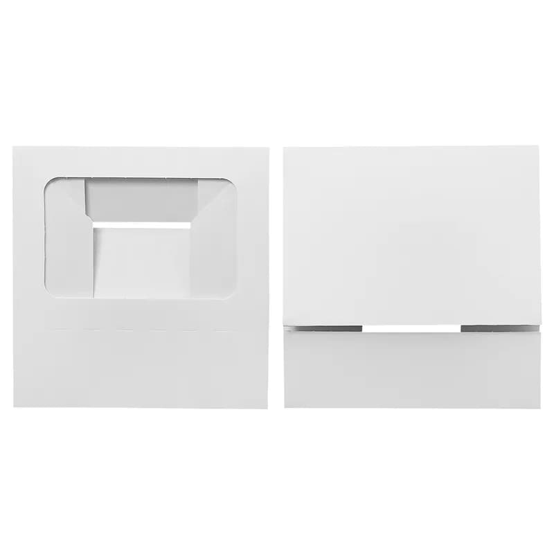 Victoria Bay Cake Box 8X5.75X2.5 IN White With Window 200/Case