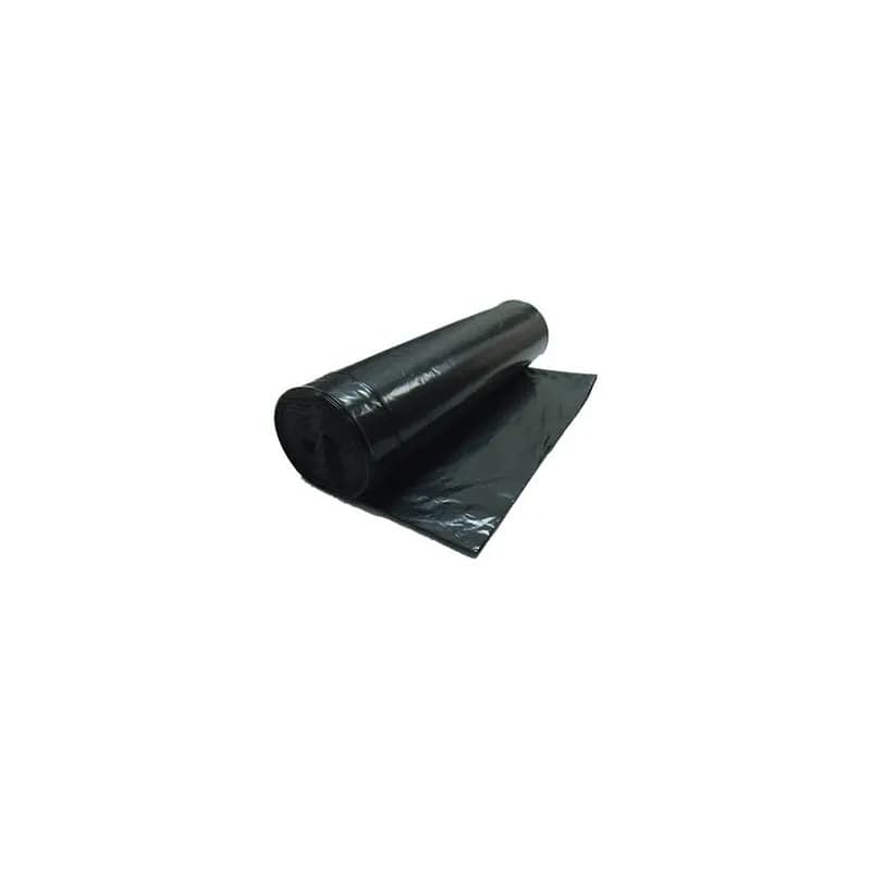 Can Liner 46X50 IN Black LLDPE 1.5MIL Roll 10 Count/Pack 100 Packs/Case 1000 Count/Case