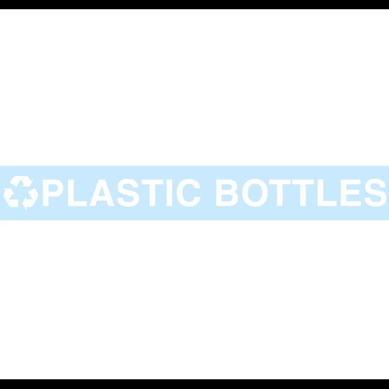 Mobius Arrow Plastic Bottles Label Paper 2/Case