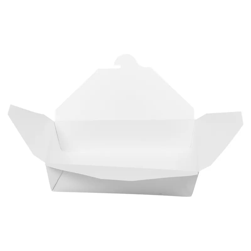 Victoria Bay #2 Take-Out Box Fold-Top 8.4X6.1X2 IN Paper White Cut Resistant Grease Resistant Leak Resistant 200/Case