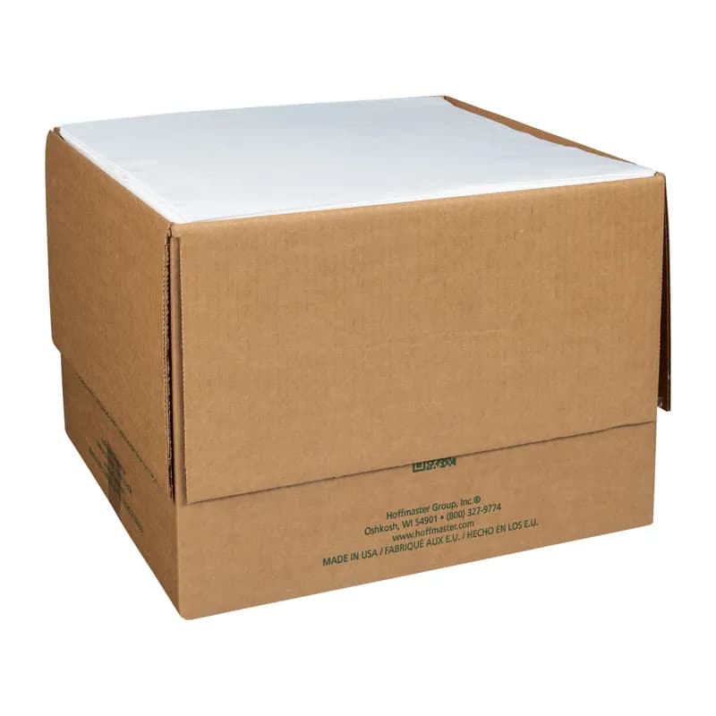 Linen-Like® Dinner Napkins 16X16 IN White Airlaid Paper Flat Pack 1000/Case