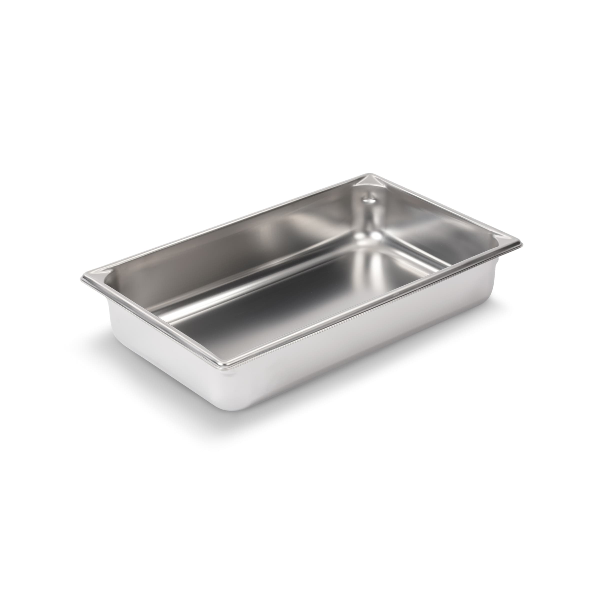 Pan Full Size 4 IN Stainless Steel Anti-Jam 1/Each