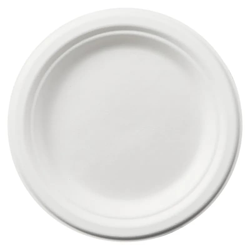 Victoria Bay Plate 7 IN Pulp Fiber Round 1000/Case