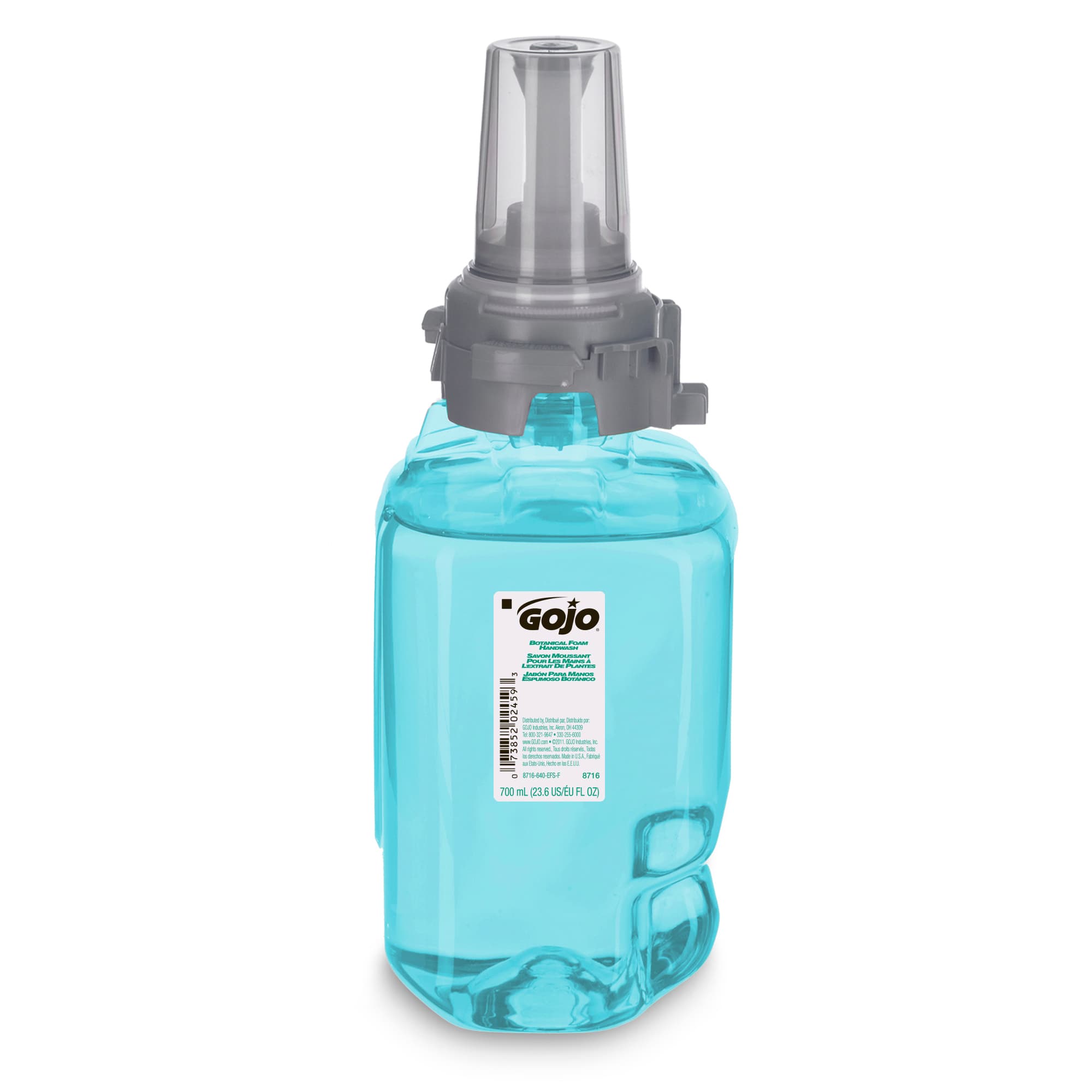 GOJO® Hand Soap Foam 700 mL 3X3.5X8.75 IN Botanical Scent Moisturizing For ADX-7 4/Case