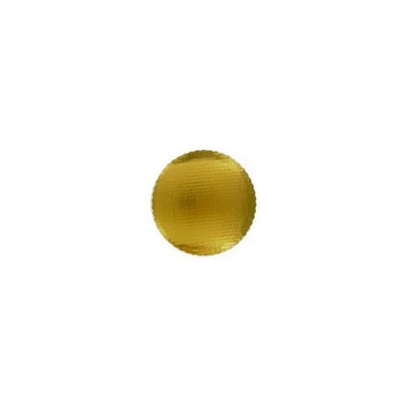 Cake Circle 6 IN Paperboard Gold 200/Case