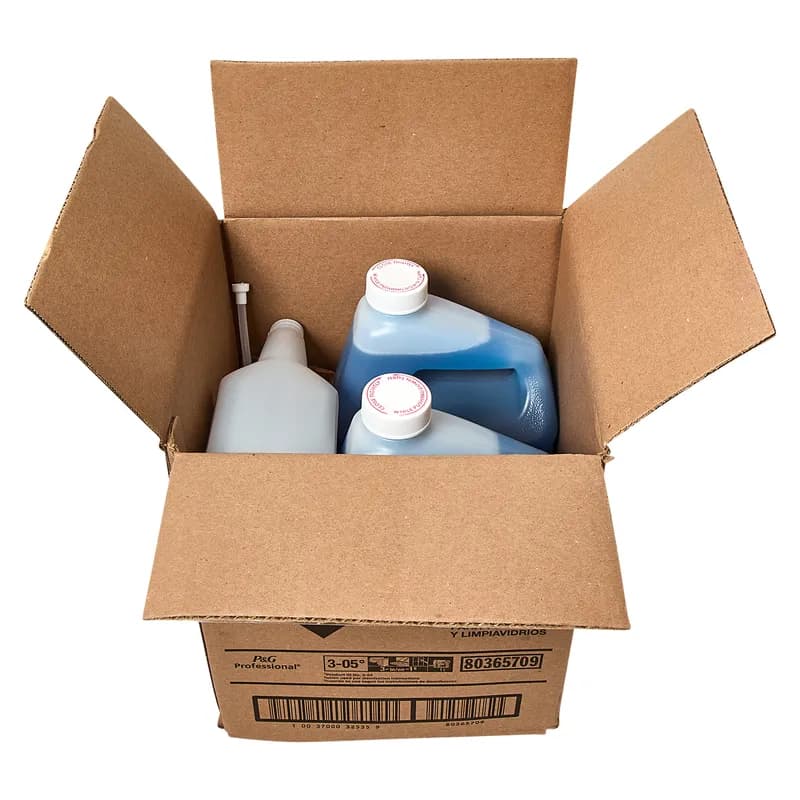 Spic and Span® Fresh Scent Window & Glass Cleaner Disinfectant 1 GAL Multi Surface Concentrate Closed Loop 3-in-1 2/Case