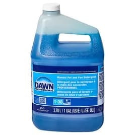 Dawn® Professional Original Scent Manual Pot & Pan Detergent 1 GAL Liquid Closed Loop Dish 4/Case