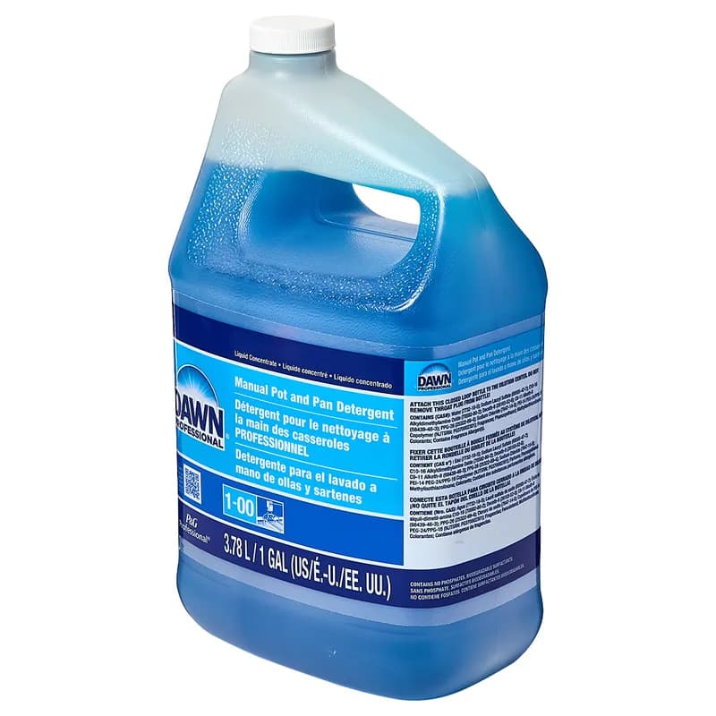 Dawn® Professional Original Scent Manual Pot & Pan Detergent 1 GAL Liquid Closed Loop Dish 4/Case