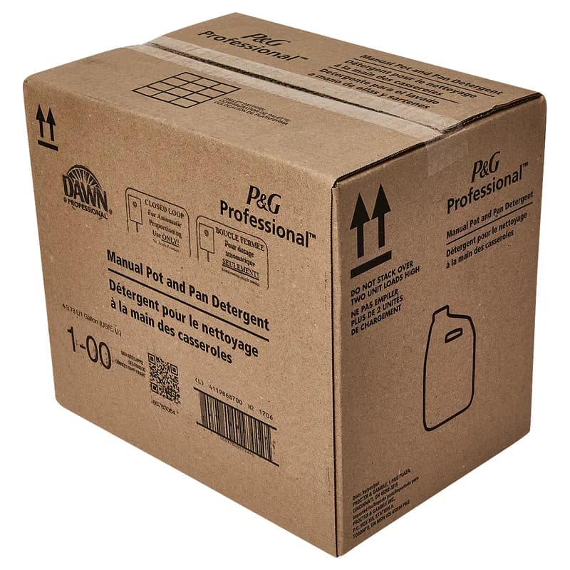 Dawn® Professional Original Scent Manual Pot & Pan Detergent 1 GAL Liquid Closed Loop Dish 4/Case
