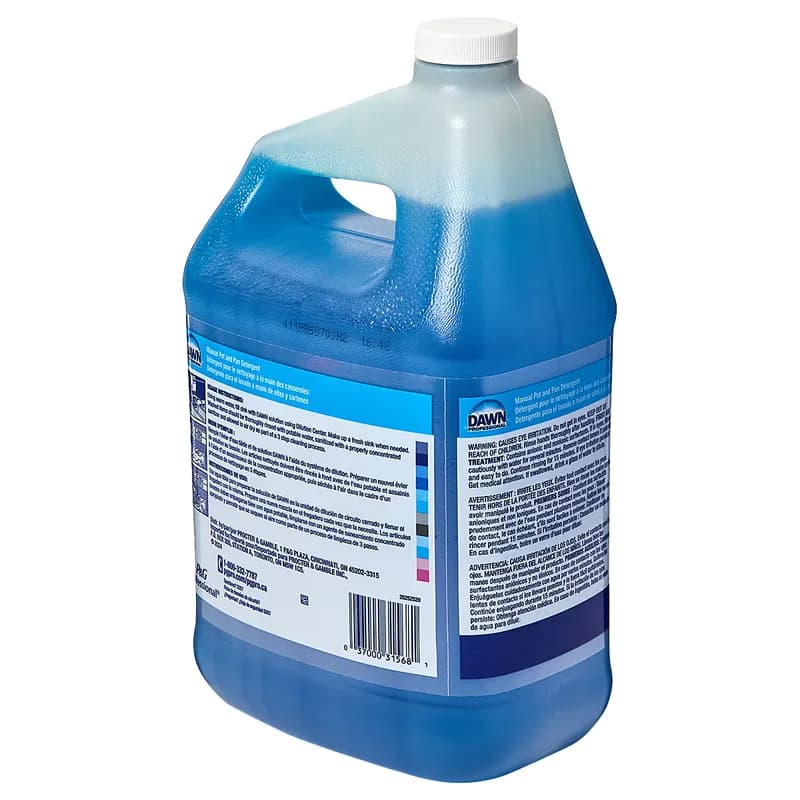 Dawn® Professional Original Scent Manual Pot & Pan Detergent 1 GAL Liquid Closed Loop Dish 4/Case