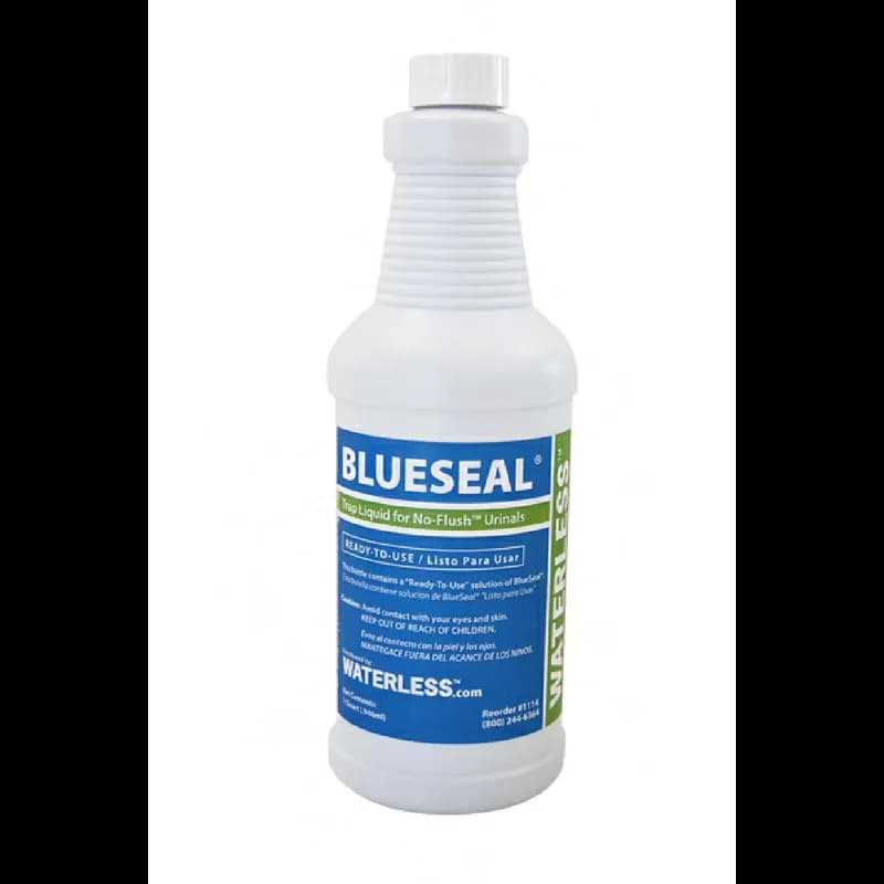 BlueSeal® Trap Seal Liquid 1 QT For Flush Urinals 4/Case