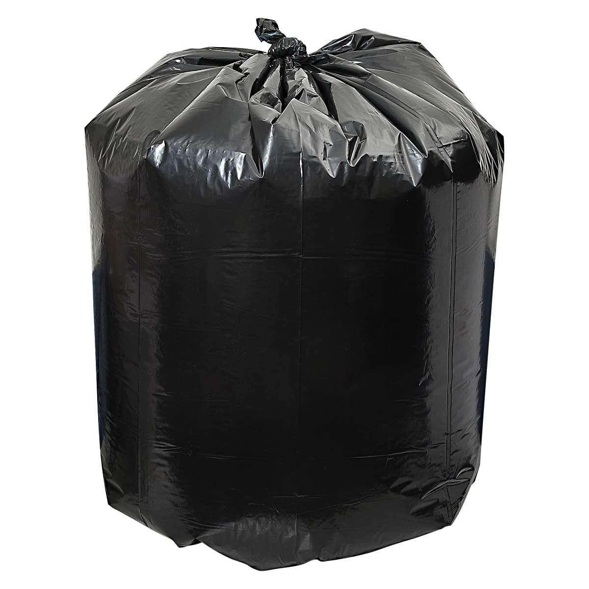 Victoria Bay Can Liner 40X48 IN 45 GAL Black Plastic 16MIC Coreless 250/Case