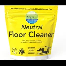 Aqua ChemPacs Lemon Floor Cleaner Neutral 120/Pack