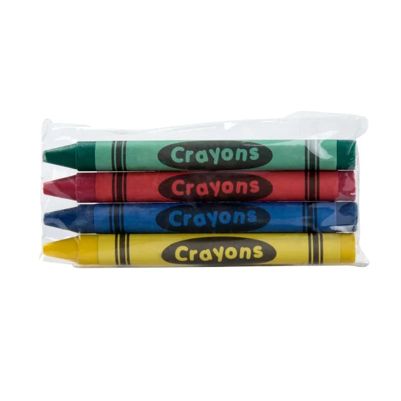 Crayons 4-Pack 500 Count/Pack 4 Packs/Case 2000 Count/Case