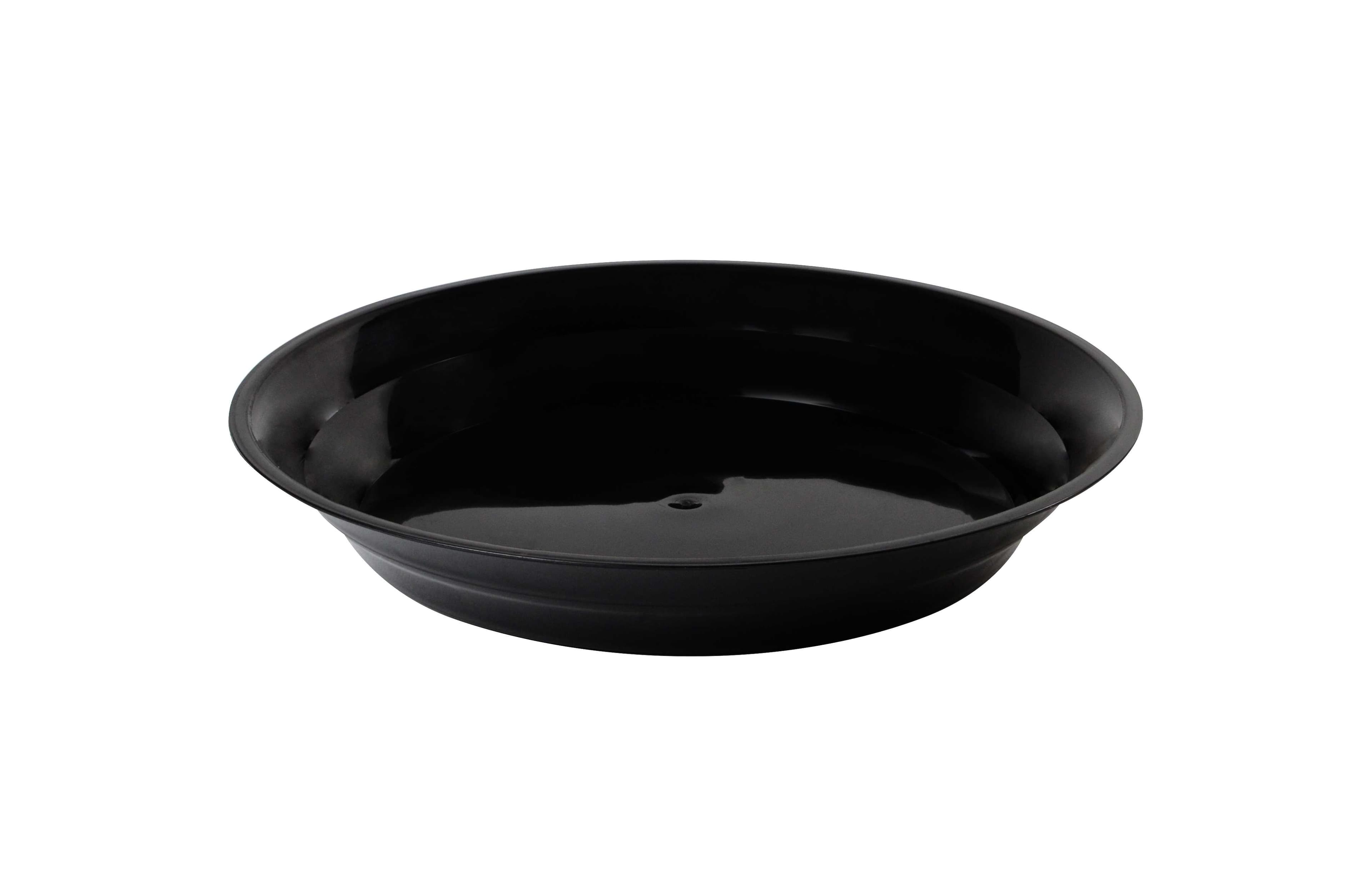 Bowl 256 OZ PP Black Round 25/Case